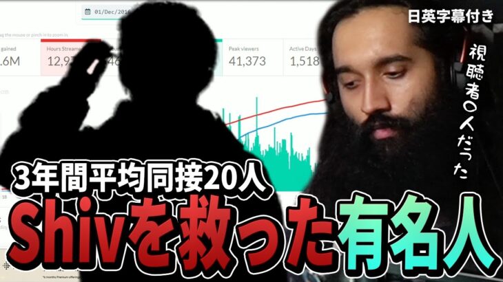 【Shivの過去】日本でも有名なあの人にレイドされてShivは人気が出た話【日英字幕付き】