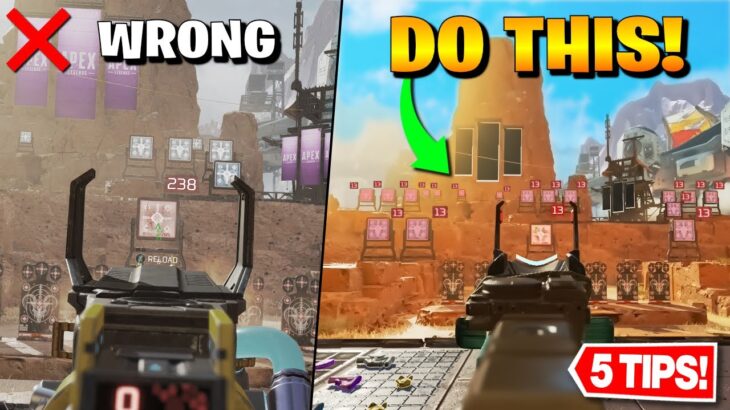 5 IMMEDIATE Tricks to IMPROVE at Apex Legends RIGHT NOW!