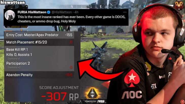 i’m surprised HisWattson didn’t uninstall apex after that one.. 🤣