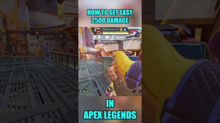 🚀 EASIEST 2500 Damage in Apex Legends #apexlegends