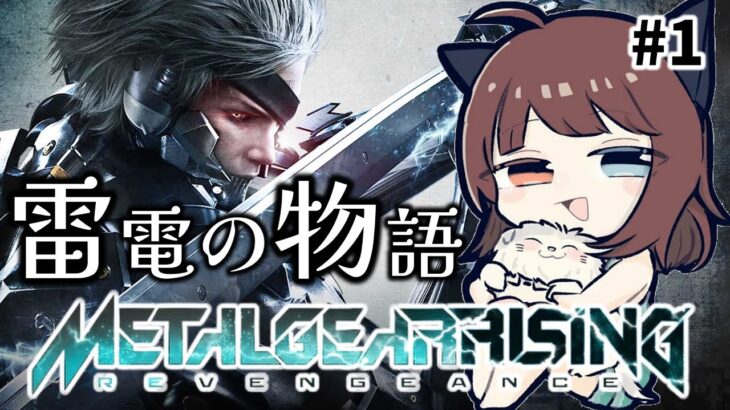 【メタルギアライジング】#1  これは、雷電の物語である。【METAL GEAR RISING REVENGEANCE】