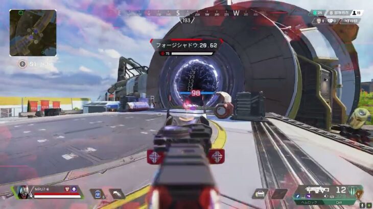 約一年ぶりにサイレント強化されたCARでソロ 4000ダメージ【APEX LEGENDS】