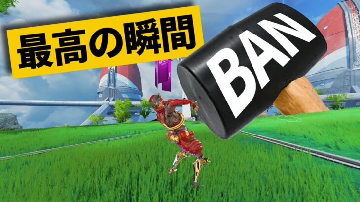 【最高の瞬間30選】チーターが目の前でBANされる瞬間！神業面白プレイ最高の瞬間！【APEX/エーペックス】