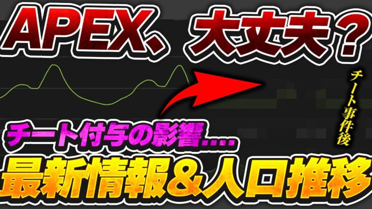 【最新情報】人口、どうなってる…？ 感染チートに犯されたAPEXの現状がヤバすぎる※コメ欄追記あり【APEX エーペックスレジェンズ】