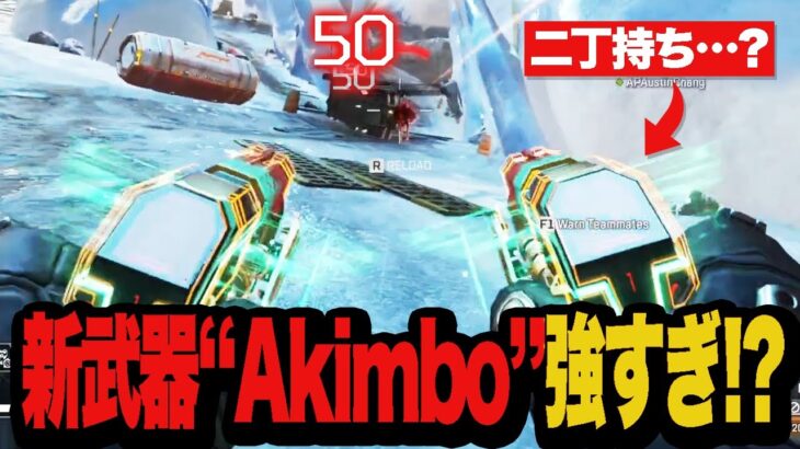 二丁持ちのピストル“Akimbo”が想像以上の強さだった…！【Apex/エーッペクス】