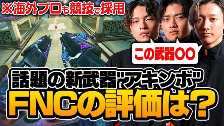 【海外プロも競技で採用】新武器”アキンボ”の性能について話すFNC。【APEX】