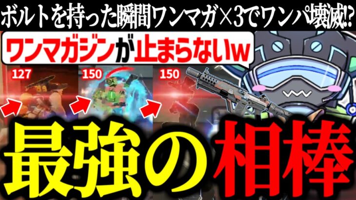 久しぶりに相棒ボルトを持ちワンマガ量産してしまうボルズ【VOLzZ/めろす/れっくす/切り抜き】