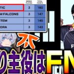 【ALGS】あの”Falcons”すら超えてグループステージを暫定1位で締めるFNC【CS/APEX/メルトステラ/YukaF/Lykq/FNATIC】