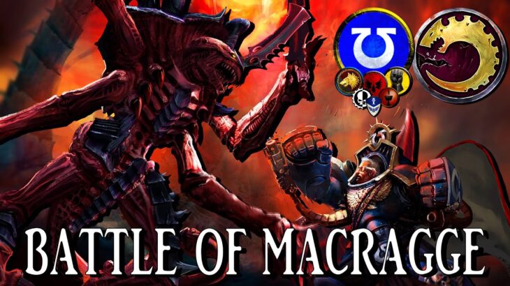 BATTLE OF MACRAGGE – 1st Tyrannic War | Warhammer 40k Lore