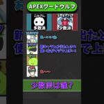 【少数派を探せ！】APEXワードウルフ「NIRUさんvsチーキーさん編」【APEX エーペックスレジェンズ】