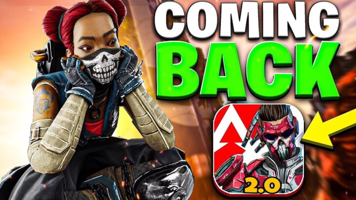 Apex Legends Mobile Coming Back ?🔥Apex Mobile 2.0 Huge Leaks & News! 👀