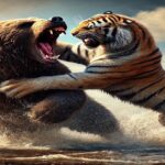 Brutal Battle for Survival: Brown Bear vs. Siberian Tiger – Only One Survives!