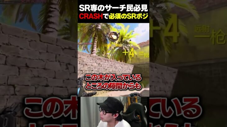 認知度0%…？CRASHのとんでもないSRポジが海外で『これは反則だろ』と話題に！！ |   #codmobile  #最強  #KAME #codモバイル