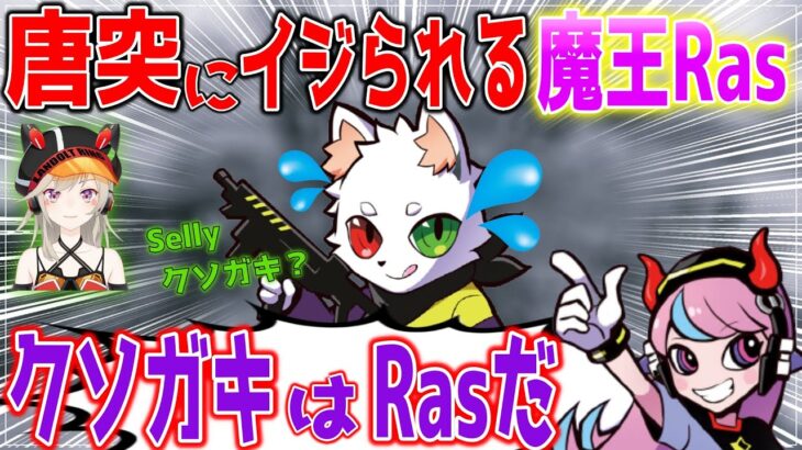 【Selly切り抜き】唐突過ぎる…？急にRasをイジり始めるSelly【常闇トワ/小森めと/APEX】