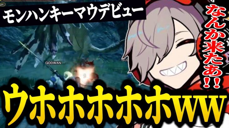 【面白まとめ】一生叫び続けるだるまいずごっどのキーマウデビューモンハン【だるまいずごっど　切り抜き/モンハンライズサンブレイク】