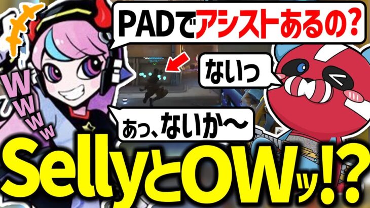 SellyとOverwatch2をするCHEEKY【CHEEKY切り抜き】