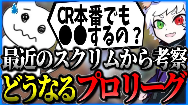 遂に明日開幕！スクリム環境から考えるプロリーグの行方【1tappy/栗原/みたらし沼/切り抜き/APEX】