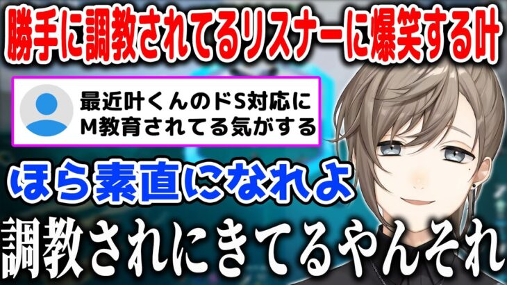 【まとめ】勝手にドMに調教されているリスナーが現れて爆笑する叶ｗｗｗ【叶/にじさんじ切り抜き】