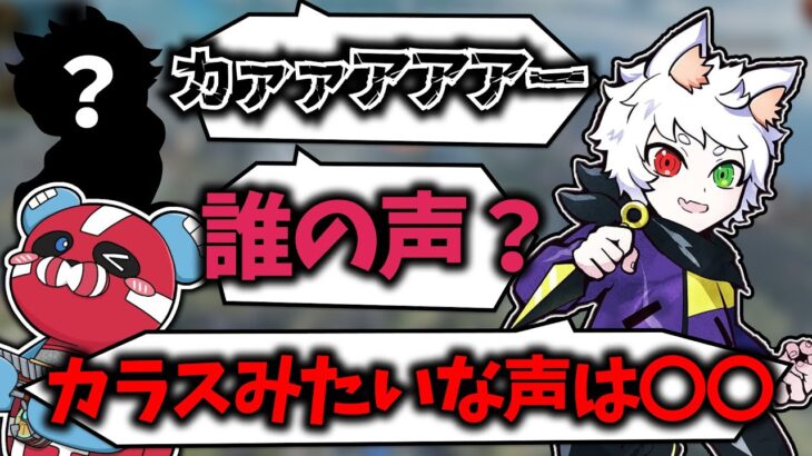 【Ras切り抜き】ゲーミングハウスからカラスの声がするのをツッコまれるも淡々と説明するRas【APEX】