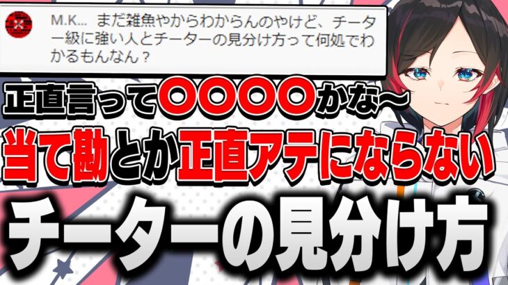 あの箇所を見ればチーターかどうかがすぐわかる！？チーターと強い人の見分け方について語るうるか【うるか/りんしゃんつかい/メルトステラ/切り抜き】