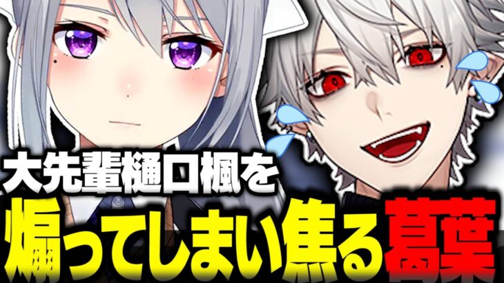 大先輩の樋口楓を煽ってしまい露骨に焦りだす葛葉達【葛葉切り抜き APEX AQF V最協 不破湊 エクスアルビオ 樋口楓 でろーん 渋谷ハル 兎咲ミミ にじさんじ】