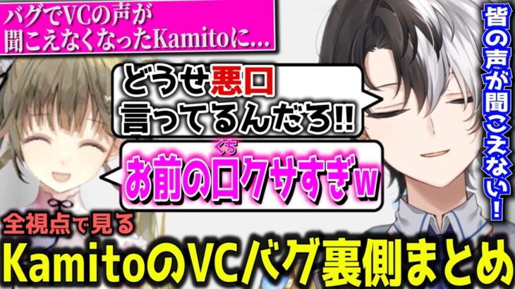 【全視点】バグでVCの声が聞こえないKamitoにここぞとばかりにイジりまくる英リサ達が面白すぎるww【かみと切り抜き】【スト鯖Rust 橘ひなの】