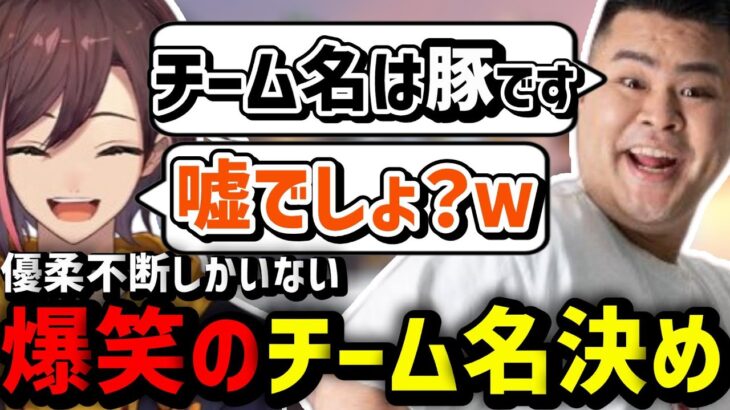 【CRカップ/オーバーウォッチ2】チーム名にこだわりがないきなこチームのチーム名会議が面白すぎたｗｗｗ【kinako/Cpt/MOTHER3rd/ふらんしすこ/アルスアルマル/ソニック10/切り抜き】