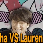 【じゃすと見る】YouTubeのオススメに流れてきたKuzuha VS Laurenを見る【じゃすぱー切り抜き】