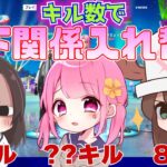 【フォートナイト】キル数で上下関係を入れ替える企画を学生3人でしたら盛り上がりすぎた！！！wwwwwwww