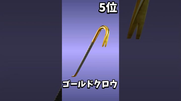 個人的に使いやすいツルハシランキング【ツルハシランキング】【フォートナイト/Fortnite】#ランキング #ツルハシ #shorts