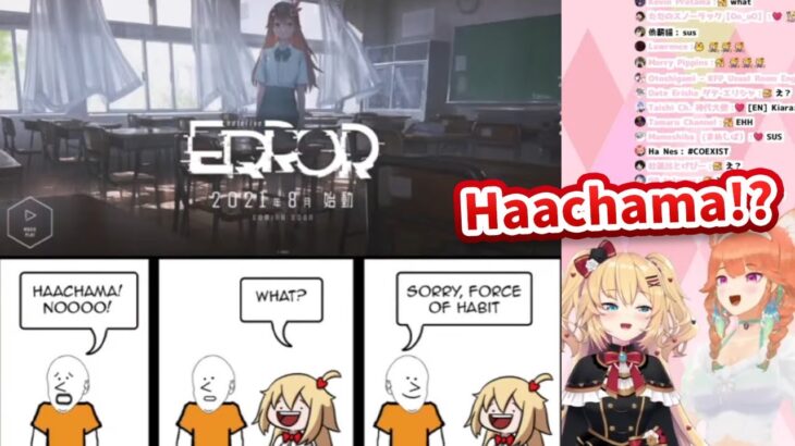 hololive ERROR reminds everyone about Haachama [Hololive/Eng sub]