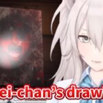Botan finds an illustration that looks like Mumei’s drawing in hololive ERROR [Hololive/Eng sub]