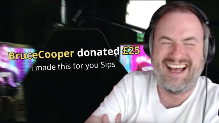 someone sends sips an important video
