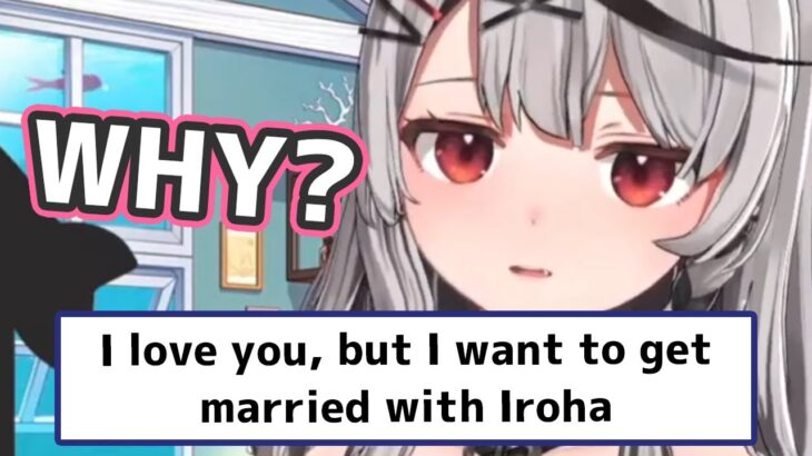 Viewer confesses his love to Chloe, but he wants to get married with Iroha【Hololive】