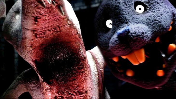 CHASED BY THE DISNEY MASCOTS UNDERGROUND.. – FNAF Nightmares Before Disney