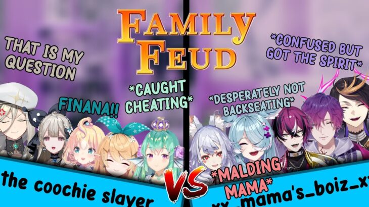 When It’s Just The First Round But Got Chaotic Already … | Nijisanji EN Family Freud Collab