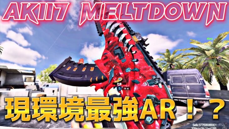 【CoDモバイル】AK117 Meltdown 間違いなく今が全盛期の強さの覇権AR‼️カスタムは概要欄に‼️レジェンド帯サーチ&デストロイ