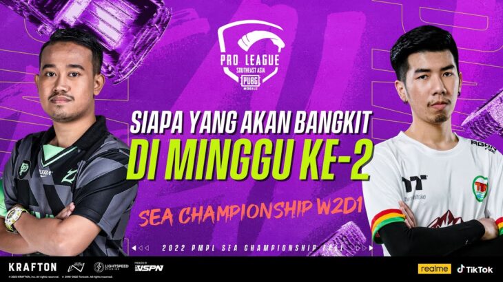 [BM] 2022 PMPL South East Asia Championship W2D1 | Fall | Siapa yang akan bangkit di minggu kedua
