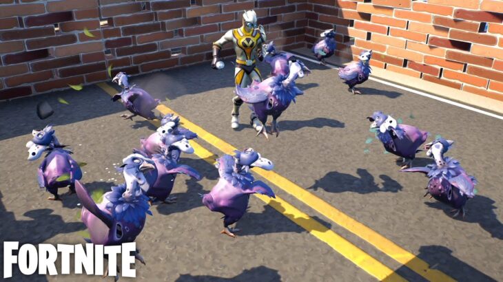 大量のゾンビニワトリを飼いならしたい【Fortnite】