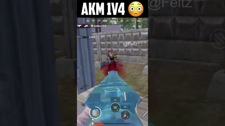 when squad meets akm user with insane aim… 😳