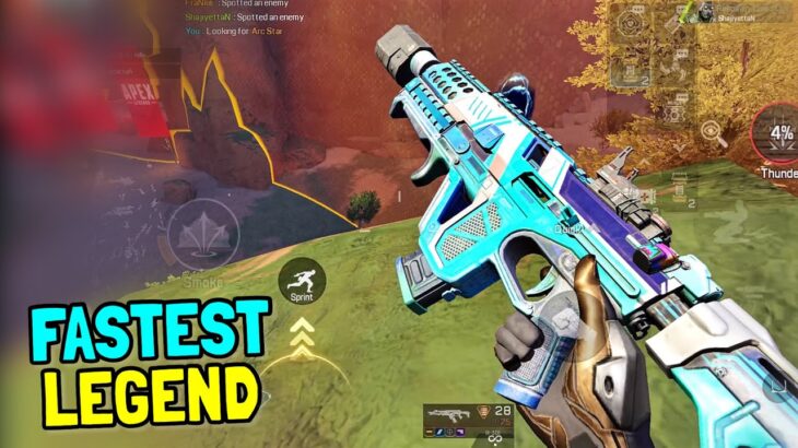 *NEW* Fastest Legend 💨 Apex Legends Mobile