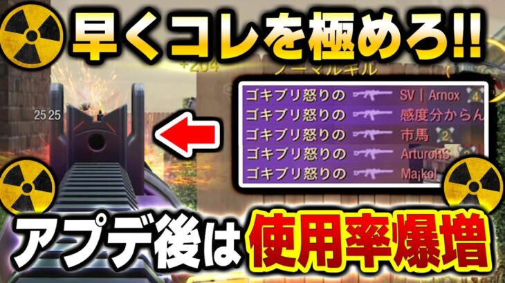 【使用率爆増】アプデ後の○○がもはや別武器の性能と化してる件…今すぐ○○を練習した方がいいと思います。【CODモバイル】〈KAME〉