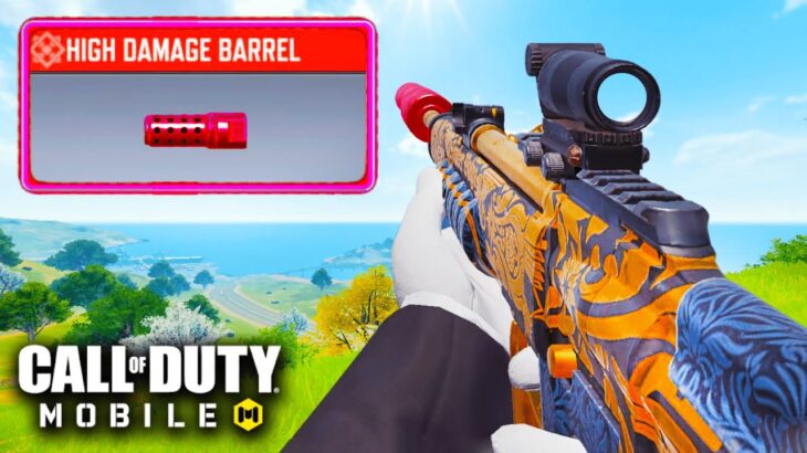 *NEW* HIGH DAMAGE BARREL is OVERPOWERED 🤯| COD MOBILE