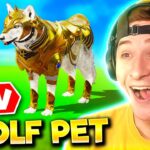 NEW WOLF PET CRATE OPENING! PUBG MOBILE LIVE