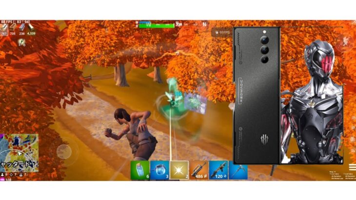 Nubia Red Magic 8 Pro – Persistence Performance Test 【Fortnite】