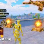 Wow!!😍 NEW MAX LEVEL 8 MYTHIC M416 is REALLY OP 🔥  I SOLO vs SQUAD PUBG Mobile GAMEPLAY