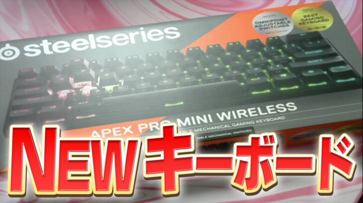 NEWキーボードでアリーナ無双【APEX PRO Mini Wireless】【フォートナイト/Fortnite】