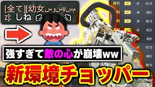 これぞ常時デスマシーン…新たな環境の『破壊神:チョッパー』が大暴れし、敵のメンタルが崩壊してしまうww【CODモバイル】〈KAME〉