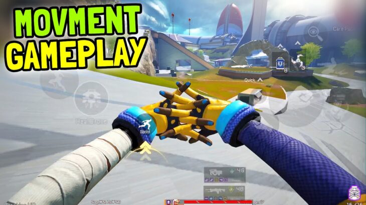 BEST MOVEMENT GAMEPLAY (Apex Legends Mobile)