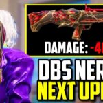 DBS DAMAGE REDUCED NERF NEXT UPDATE!! | PUBG Mobile